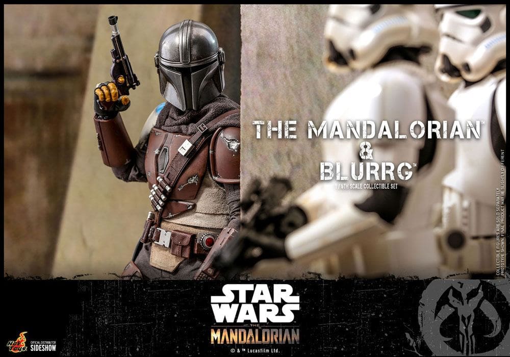 2er-Pack: The Mandalorian & Blurrg - 1/6 - The Mandalorian