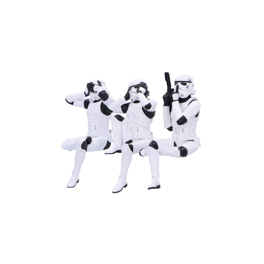 Stormtrooper: Three Wise Sitting (11 cm)