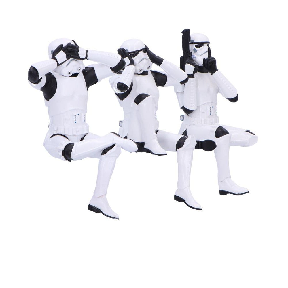 Stormtrooper: Three Wise Sitting (11 cm)
