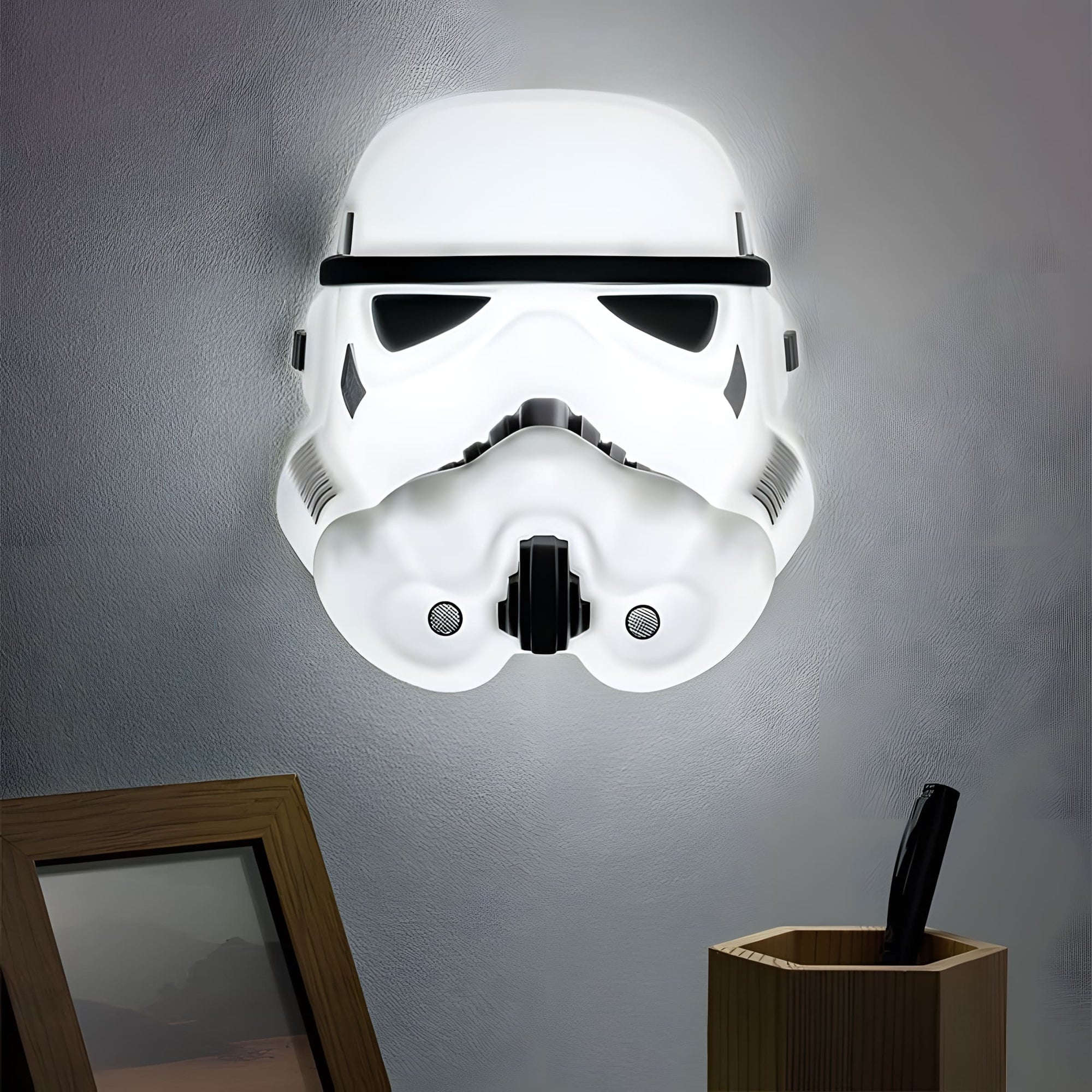 Leuchte/Lampe: Stormtrooper Maske